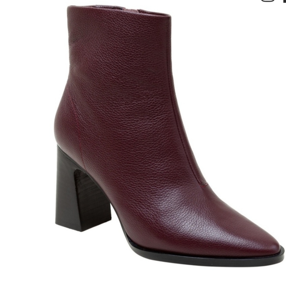 New Lisa Vicky Magic Bootie In Cranberry Sz-12 M